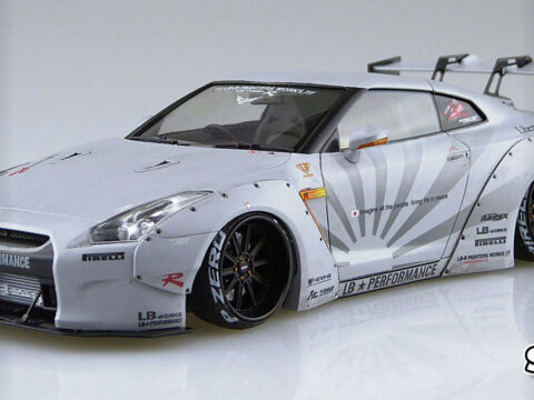Aoshima LB Works R35 GT-R Ver2