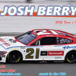 Salvinos JR Models Josh Berry 2026 Wood Brothers Ford Mustang