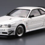Aoshima 2002 Nissan BNR34 Mines Skyline GT-R