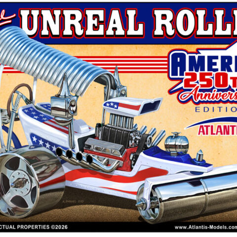 Atlantis Tom Daniel Unreal Roller Show Rod