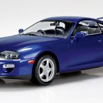 Aoshima JZA80 Supra Blue Mica Metallic