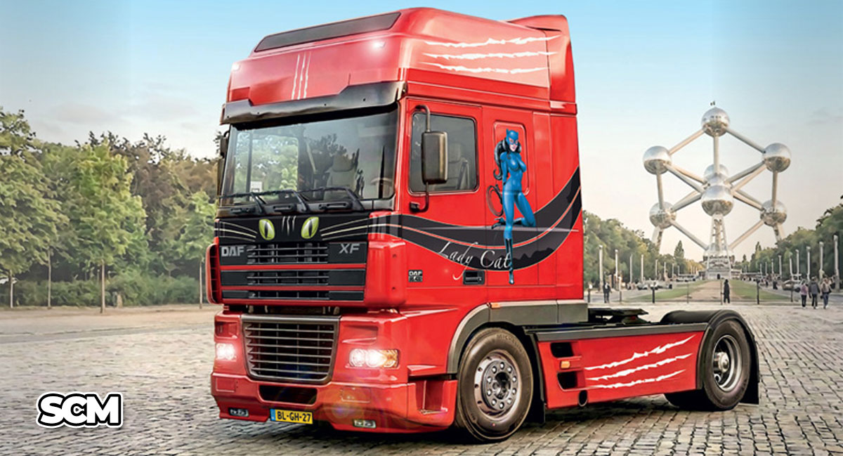 Italeri DAF XF 95 Super Space Cab