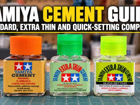 Tamiya Cement Guide: Standard, Extra Thin and Quick-Setting Compared
