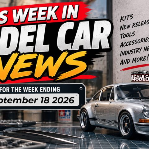 This Week in Scale Car Modeling: Lots of Tamiya This Week